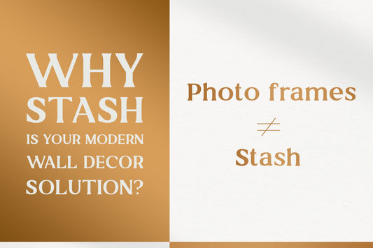 Beyond Frames: Why Stash is Your Modern Wall Decor Solution